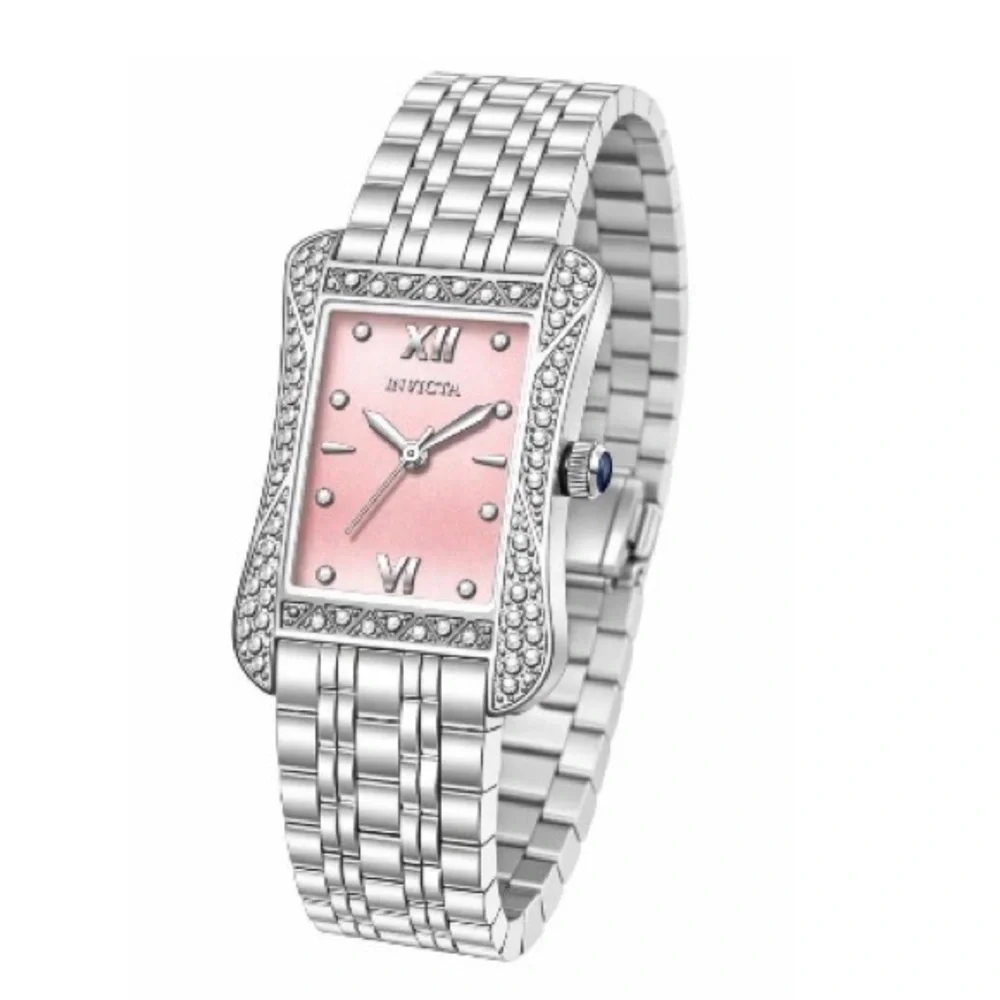 Invicta Wildflower‎ Silver Women’s Watch PINK 26MM steel
